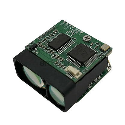 The LRF1500A laser distance measurement module is a new type of lightweight and compact distance measurement module operating at a wavelength of 905nm. With a maximum measuring range of ≥1000m, it adopts the UART-TTL interface and is equipped with testing software, which facilitates further development by users. It features small size, light weight, and reliable performance. It can be used in aviation, communication, geology, policing, outdoor sports, and other occasions.