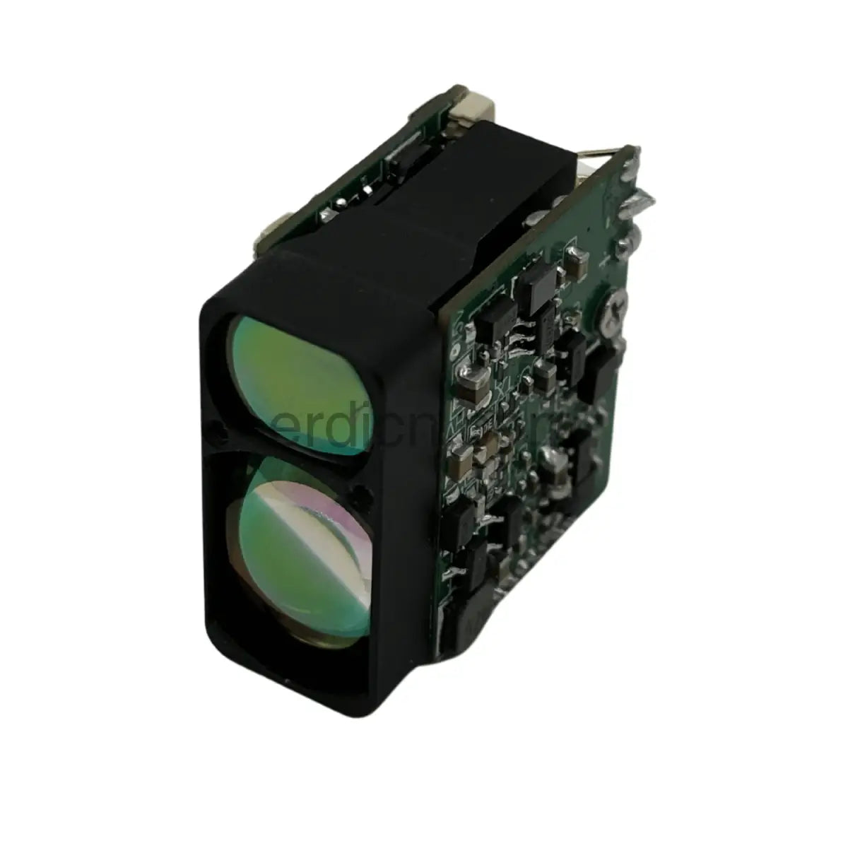 The LRF1500A laser distance measurement module is a new type of lightweight and compact distance measurement module operating at a wavelength of 905nm. With a maximum measuring range of ≥1000m, it adopts the UART-TTL interface and is equipped with testing software, which facilitates further development by users. It features small size, light weight, and reliable performance. It can be used in aviation, communication, geology, policing, outdoor sports, and other occasions.