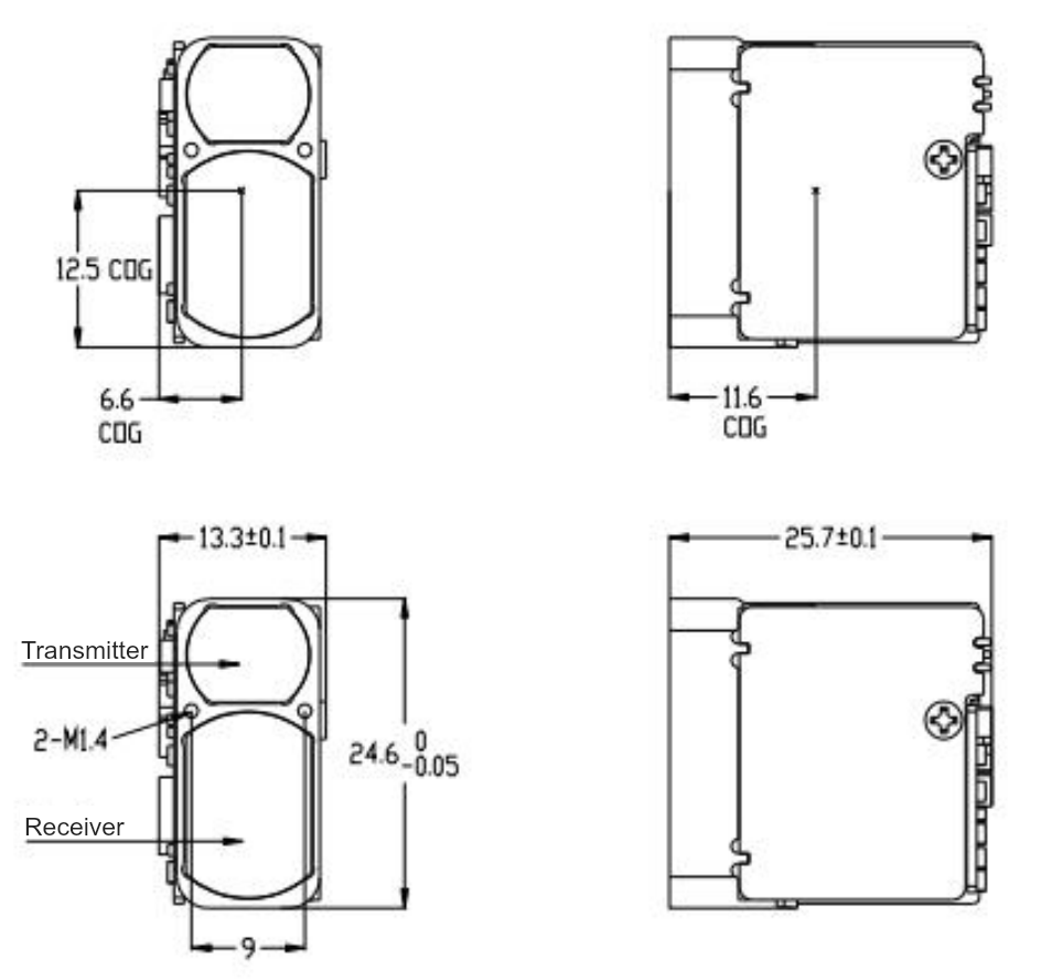 LR1200E2 mechanical drawing, current user manual page 4