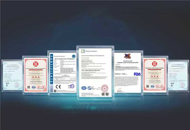 Preview montage of ERDI quality and compliance documents