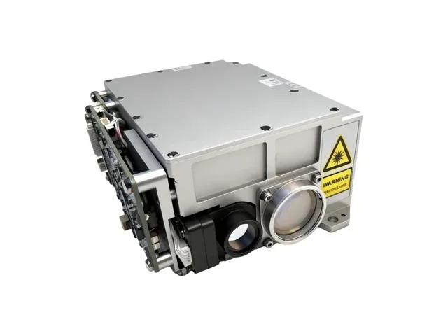 laser rangefinder designator for helicopter targeting turret