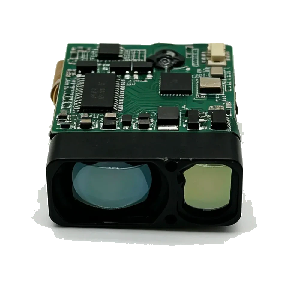 LRF3000A1 rangefinder straight front optical view product view 3