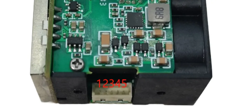 100m industrial DToF LiDAR distance sensor LRF100H for monitoring