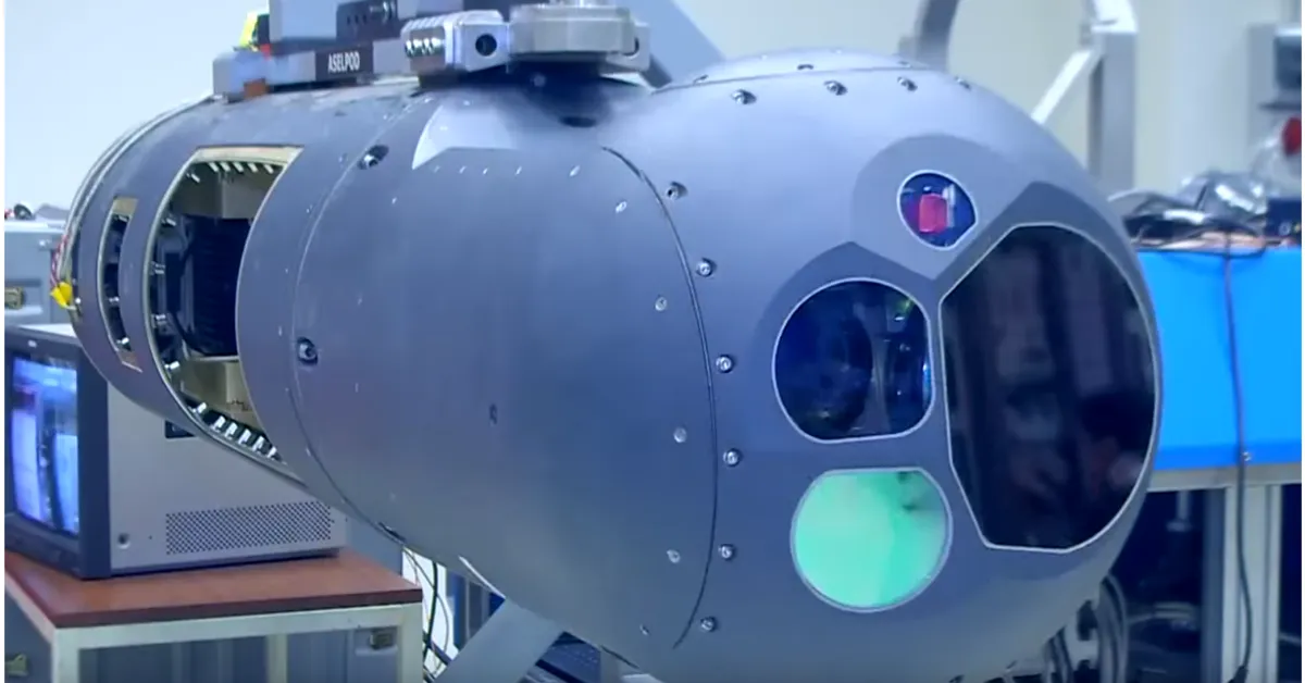Class 1 eye-safe laser rangefinder