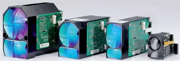 Eye-safe multi-pulse laser ranging technology product technical image