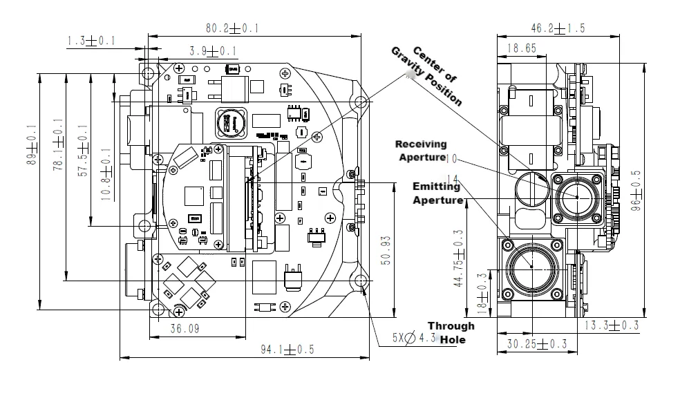 Laser Rangefinder/Designator Transmit