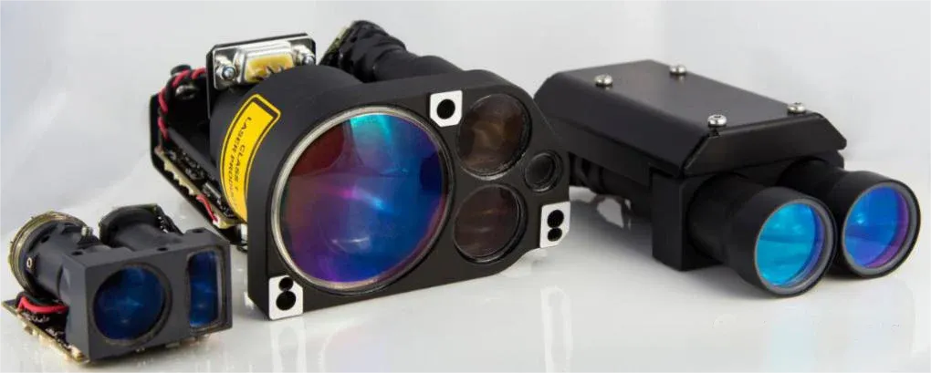 Eye-safe multi-pulse laser ranging technology product technical image