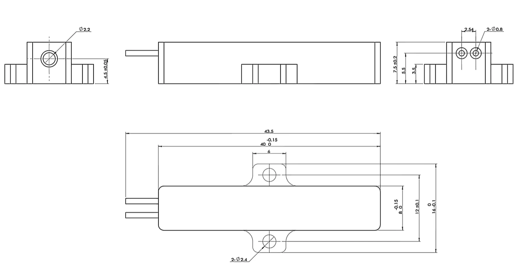 ER800 1.54µm / 1535nm 800µJ Eye-Safe Erbium Glass Microchip DPSS Laser